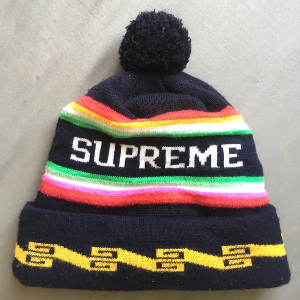 Supreme Beanie w/ Puff